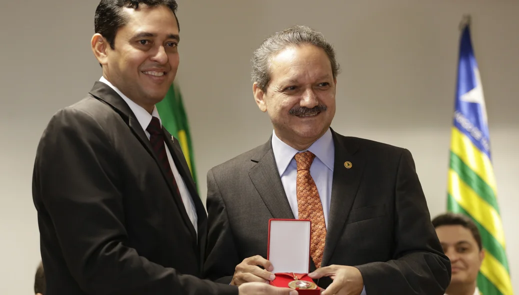 Entrega da medalha Darcy Araújo
