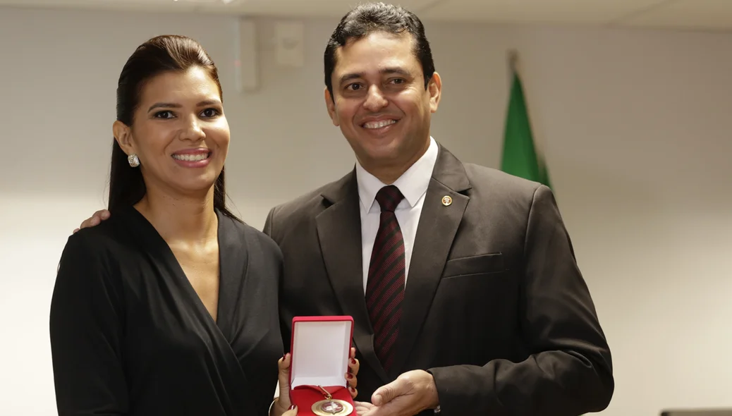 Entrega da medalha do mérito do Ministério Público Estadual do Piauí