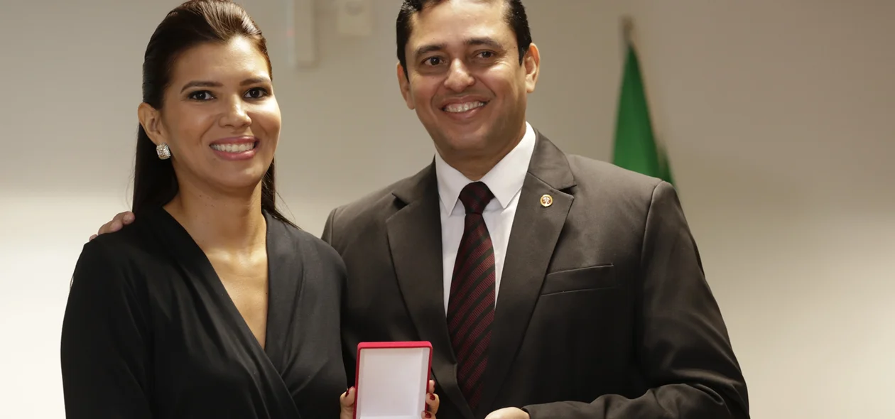 Entrega da medalha do mérito do Ministério Público Estadual do Piauí