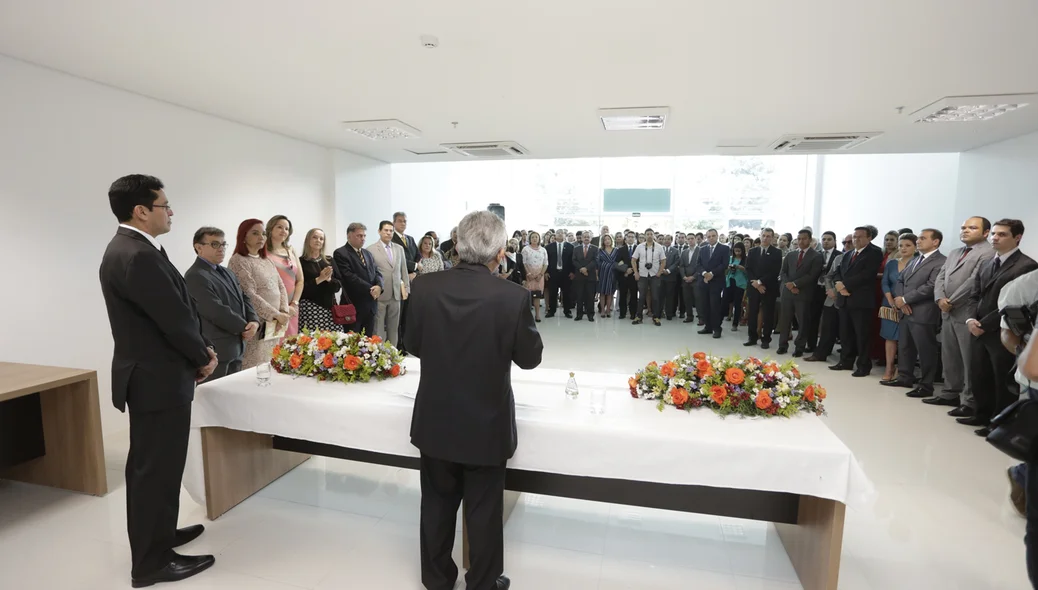 Solenidade de inauguração da  sede do MPE-PI na zona leste de Teresina