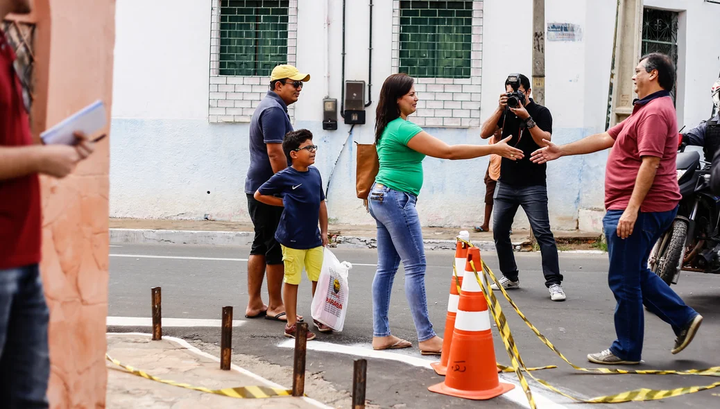 Governador fala com o povo 