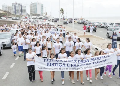 Caminhada pela paz por Mariana Costa