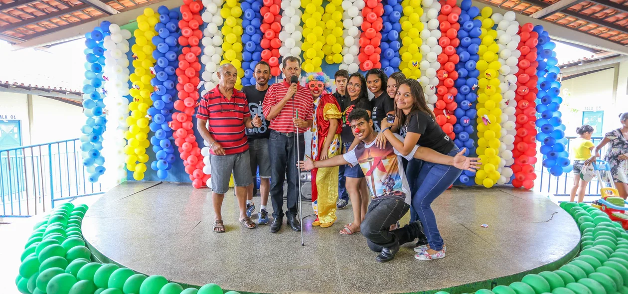 Responsáveis pelo evento