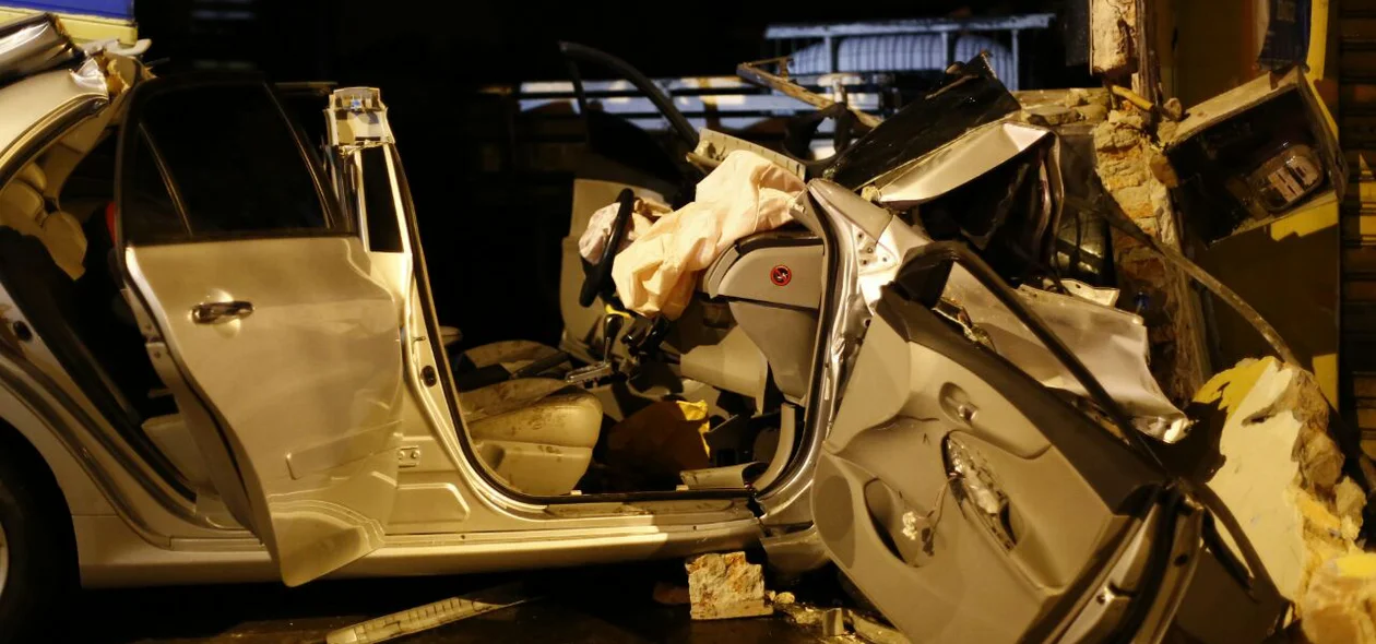 Corolla provocou acidente