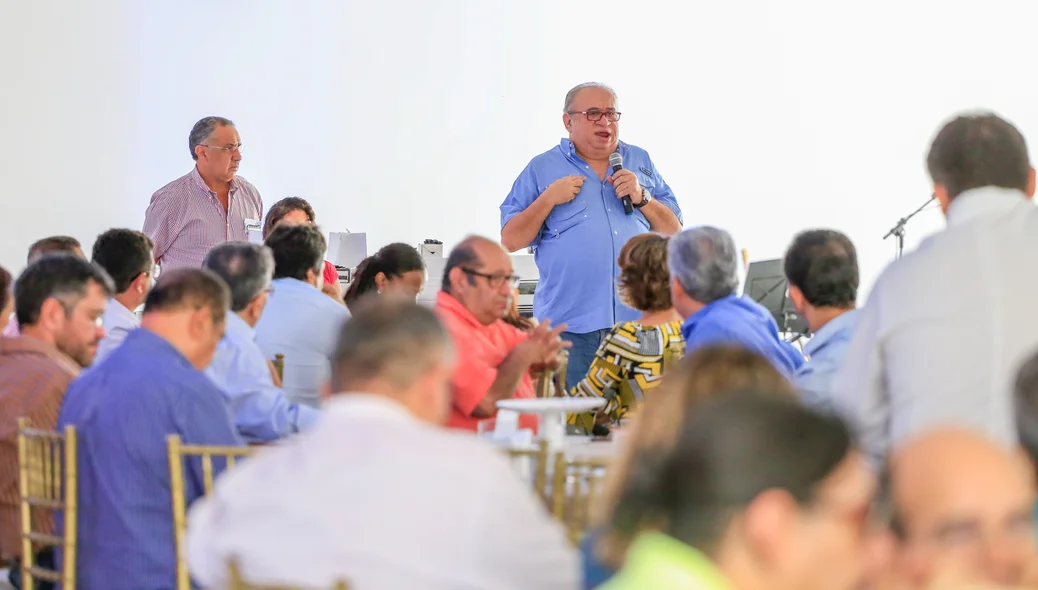 Heráclito Fortes em seu discurso 
