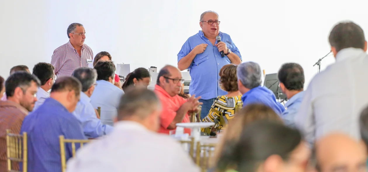 Heráclito Fortes em seu discurso 