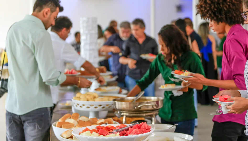 Mesa do café 