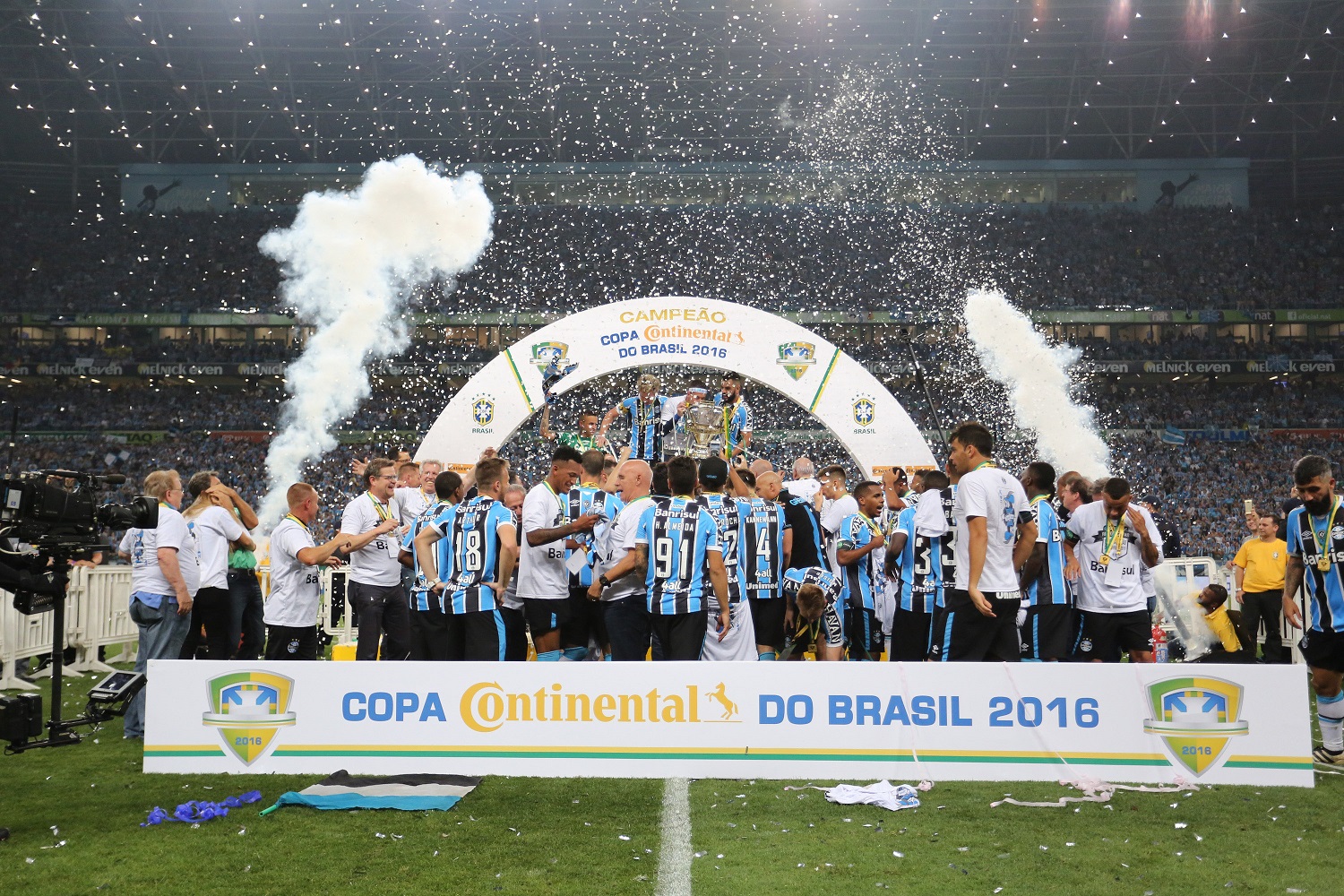Campeão da Copa do Brasil em 2016