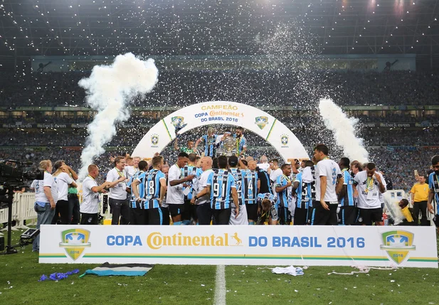 Campeão da Copa do Brasil em 2016