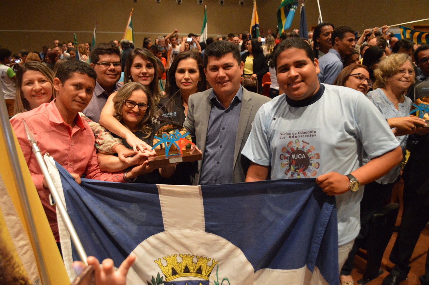 Equipe do município recebeu o prêmio
