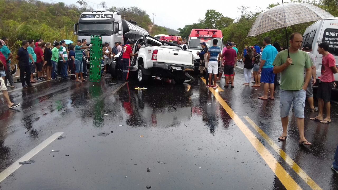 Trânsito na BR 316 ficou congestionado
