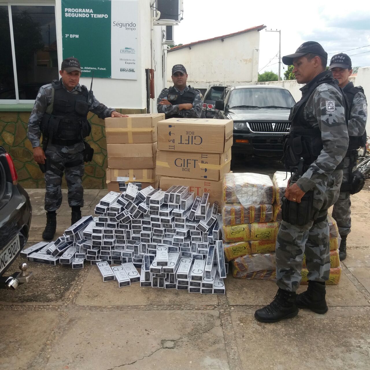 Apreensão em Floriano
