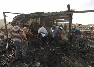 Explosão em feira de fogos de artifício no México