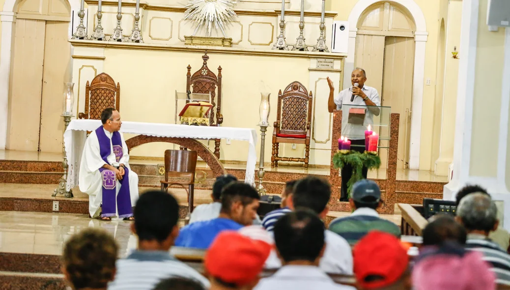 Dr Pessoa na Paroquia Nossa Senhora das Dores 