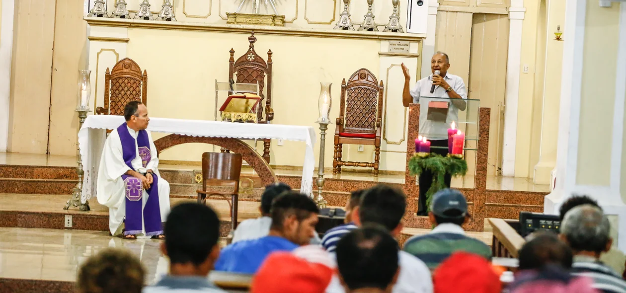 Dr Pessoa na Paroquia Nossa Senhora das Dores 