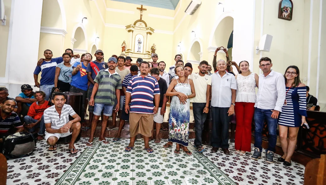 Missa na Paroquia Nossa Senhora das Dores 