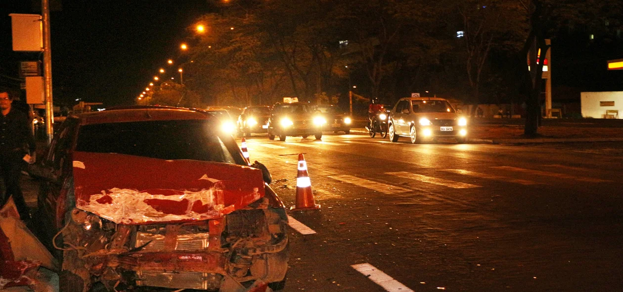 Veículo conduzido por Fábio