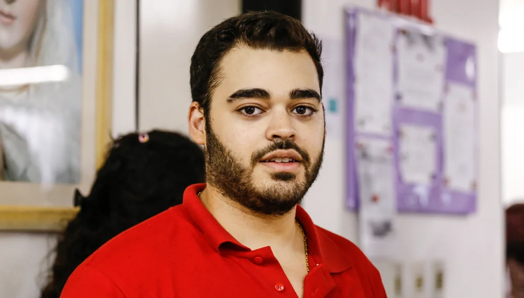 Heldo Júnior, proprietário da Coxinha no Cone 