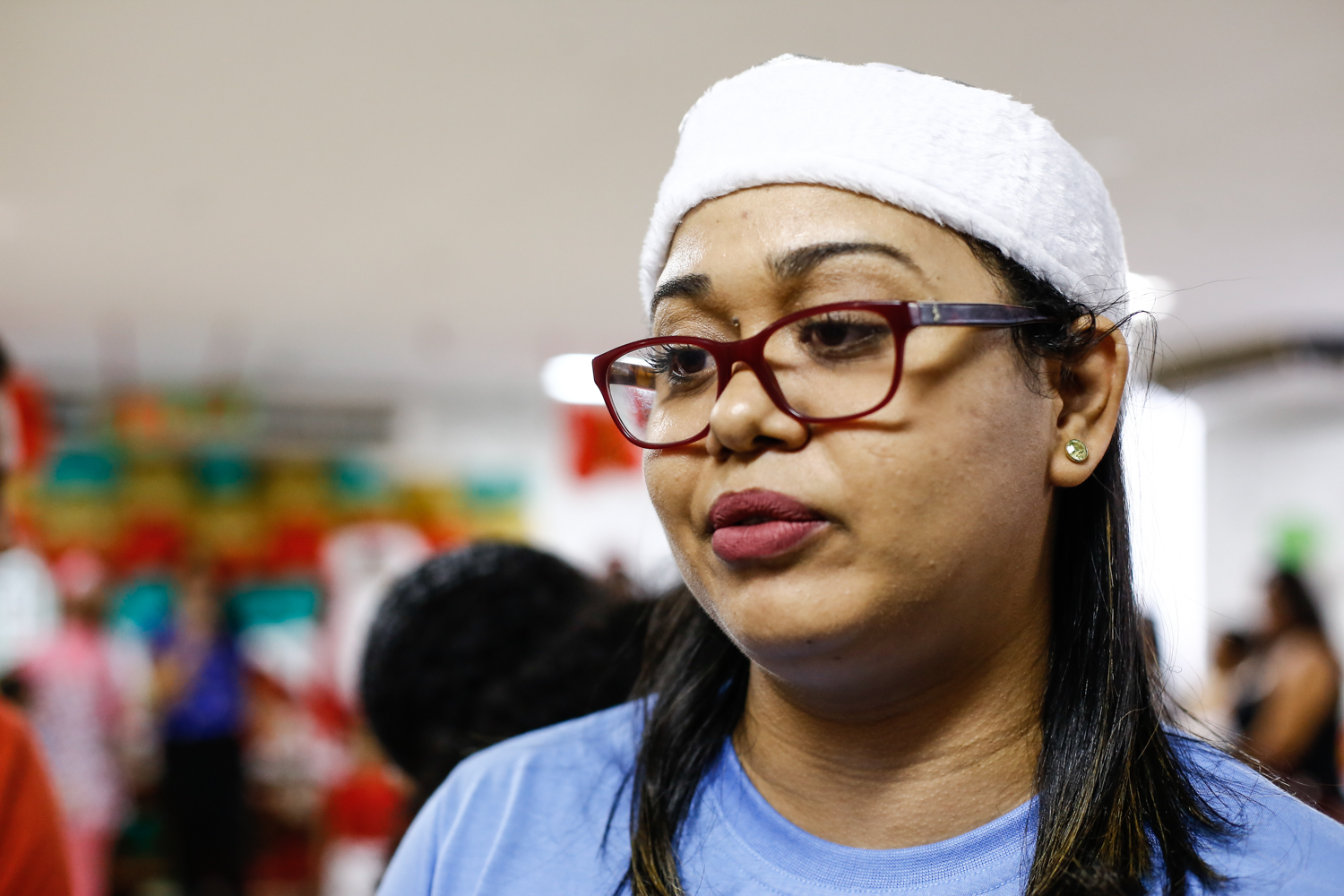 Mariana Aragão, voluntária da ONG  
