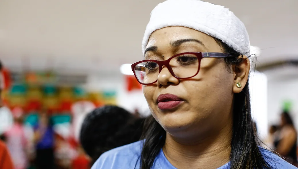 Mariana Aragão, voluntária da ONG  