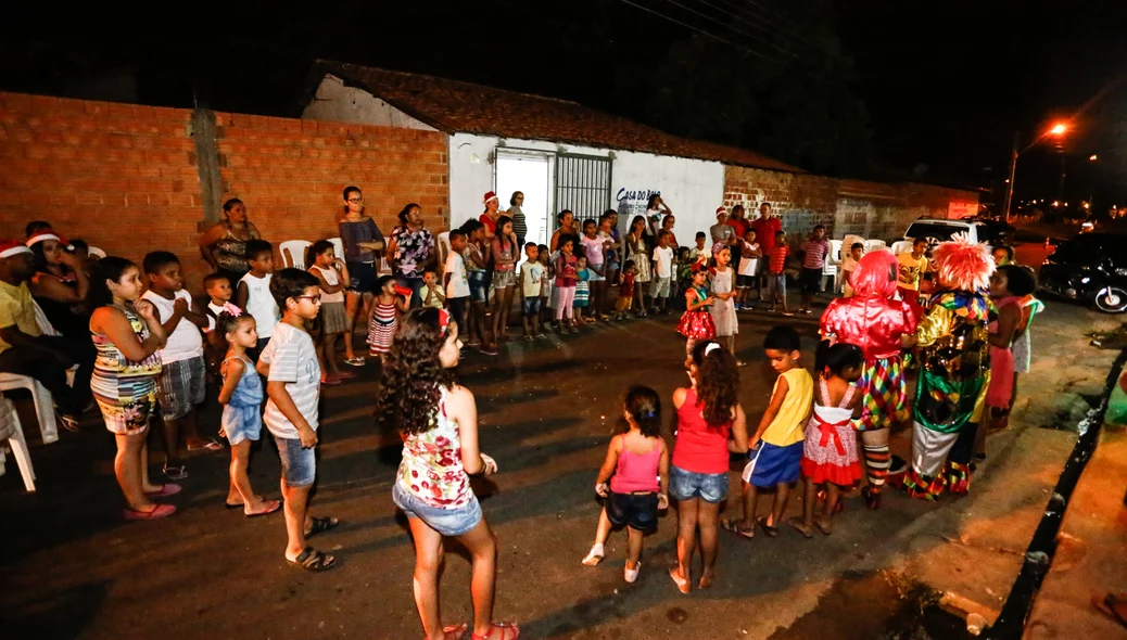 Primeiro Natal de rua no Dirceu em Teresina Piauí 