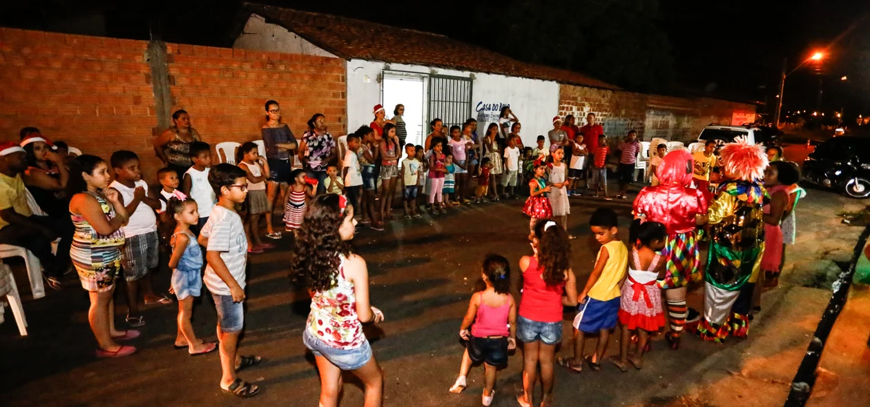 Primeiro Natal de rua no Dirceu em Teresina Piauí 
