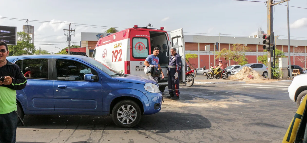 Samu esteve no local