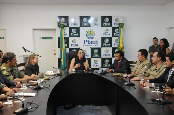 Solenidade de implantação do Gabinete de Gestão Integrada de Segurança do Estado do Piauí (GGI/PI)