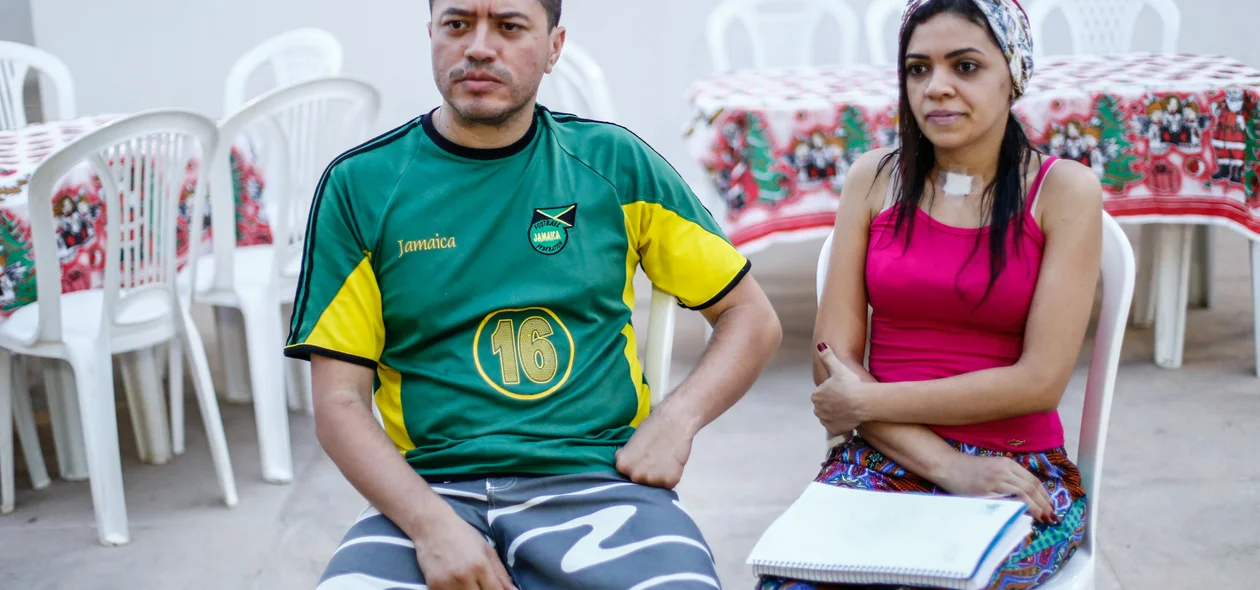 Marcos Dias e Hiasnaya Patrícia  
