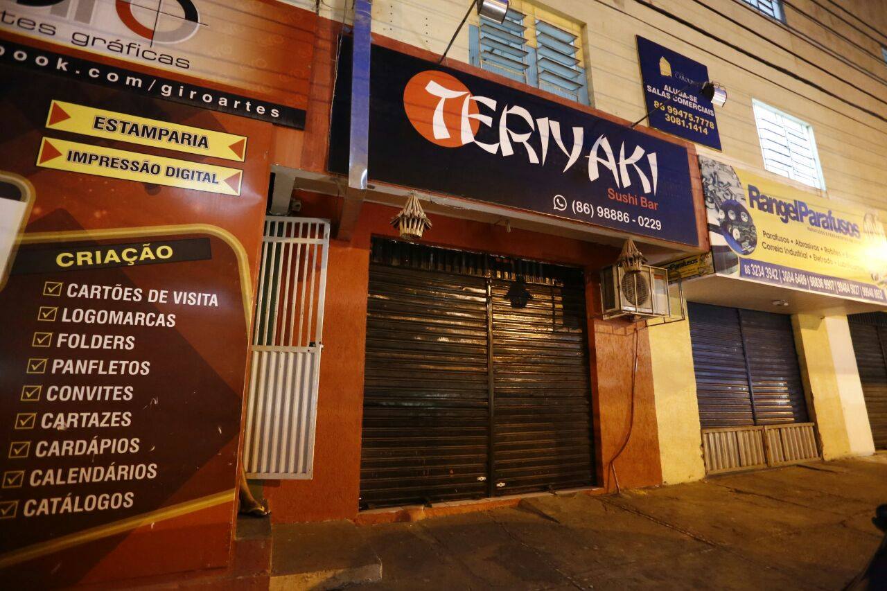 Sushi Bar foi fechado após o ocorrido