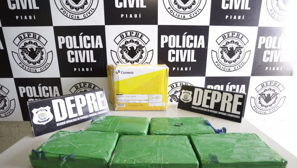 Cocaína foi apreendida na operação 