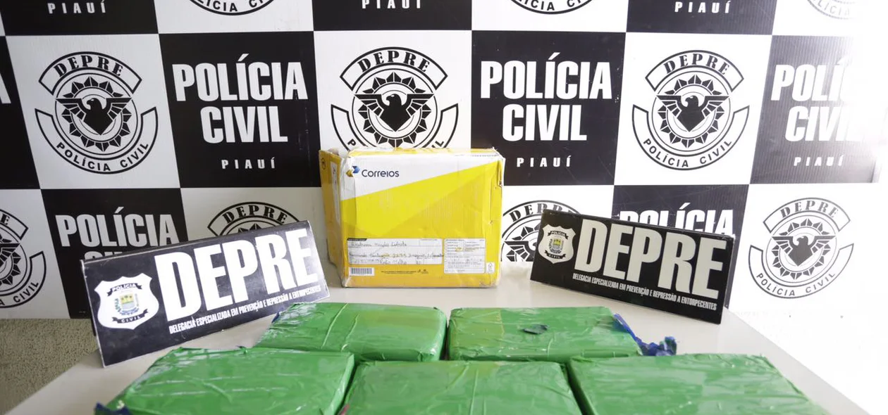 Cocaína foi apreendida na operação 