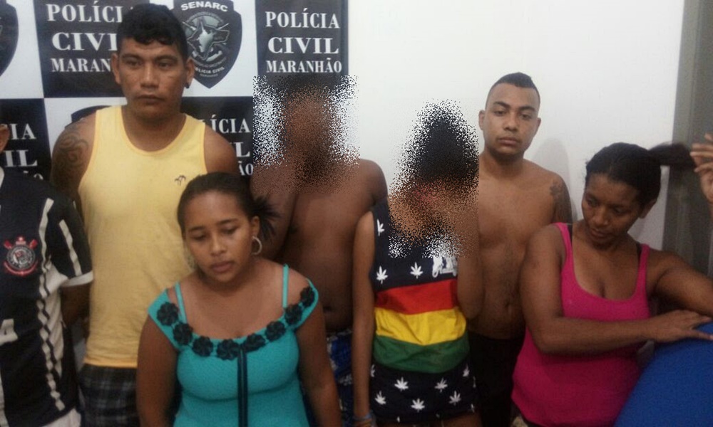 Sete são presos e dois apreendidos em Timon