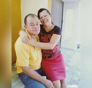 Subtenente Cunha e a esposa