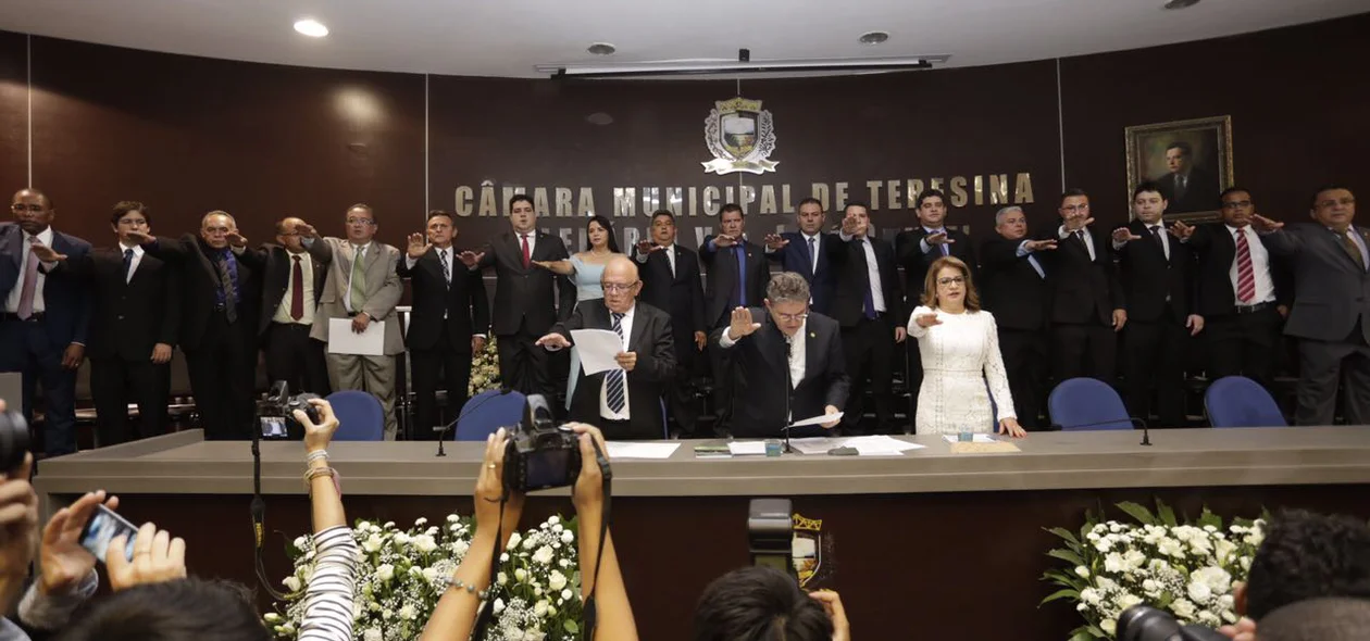 Juramento dos vereadores