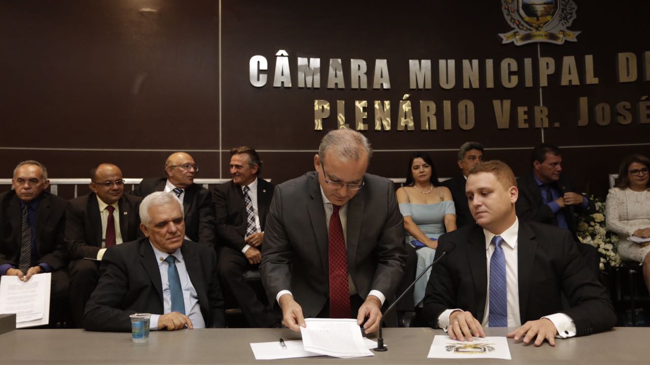 Posse do prefeito Firmino Filho