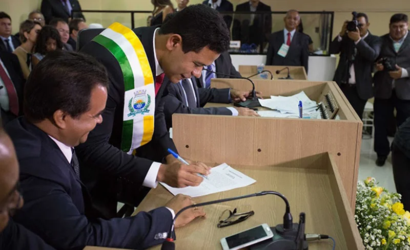 Luciano Leitoa assume a prefeitura de Timon pelos próximos quatro anos