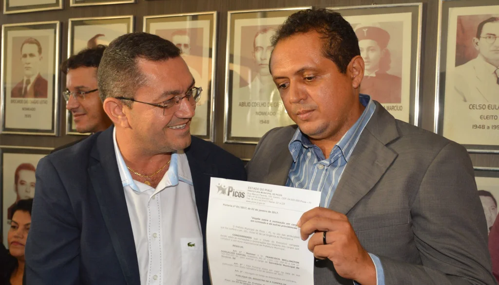 Primeiro a ser nomeado foi o secretário de Governo, vereador Wellington Dantas