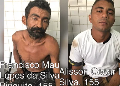 Arrombadores são presos pela Polícia Civil