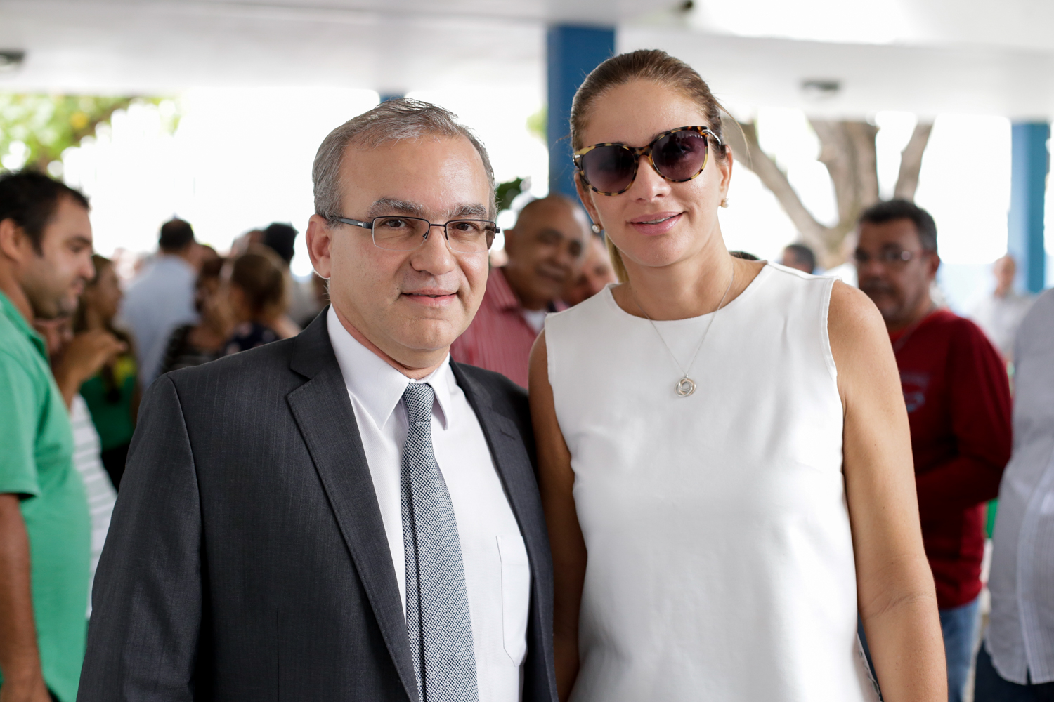 Firmino Filho e sua esposa Lucí Silveira