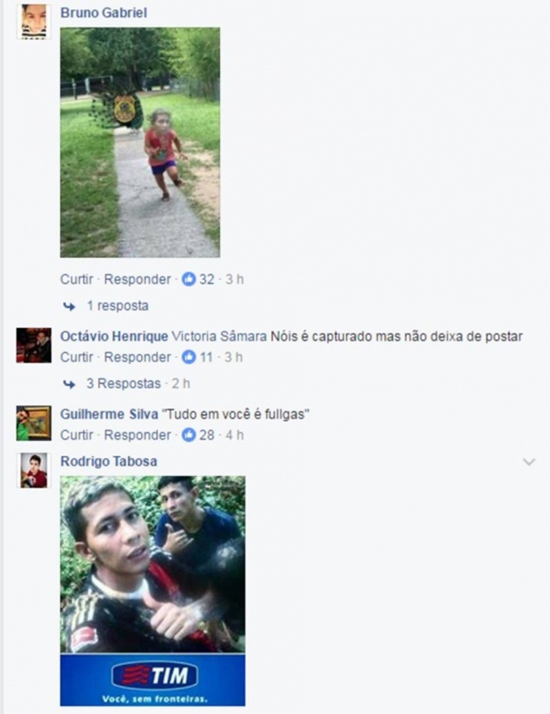 Internautas criaram memes do fugitivo