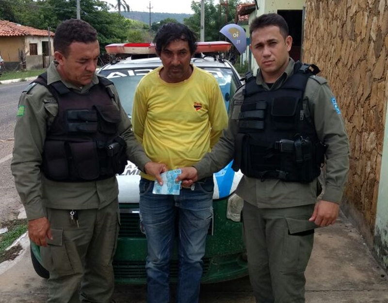 Presos na cidade de Palmeirais