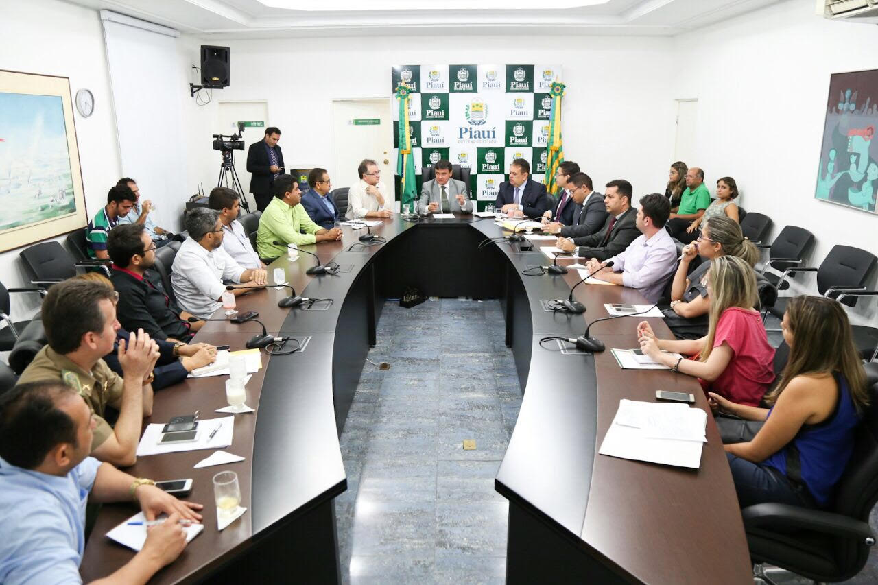 Reunião da Secretaria de Justiça