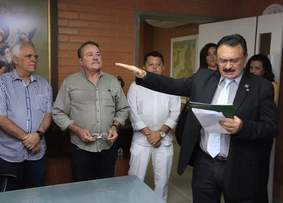 Antônio Uchôa em juramento