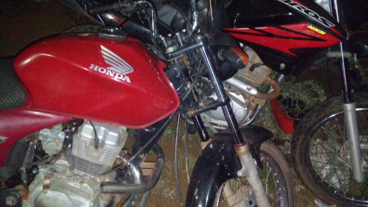 Motos apreendidas