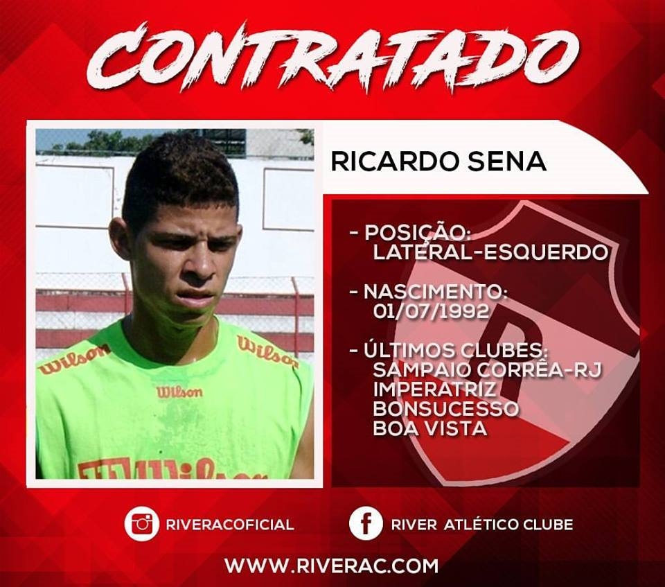 River contrata Ricardo Sena