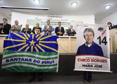 Homenagem ao prefeito falecido Chico Borges