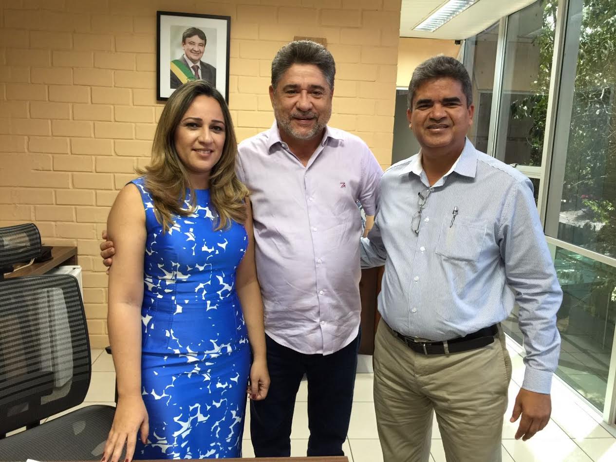 Rejane Dias, João Mádison e Murilo Mascarenhas 