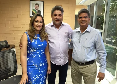 Rejane Dias, João Mádison e Murilo Mascarenhas 
