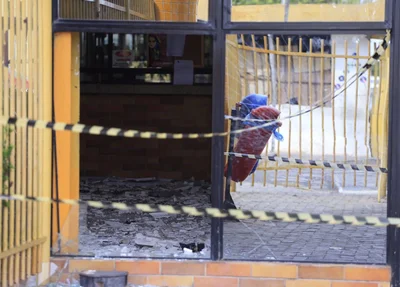 Área foi isolada pela Polícia